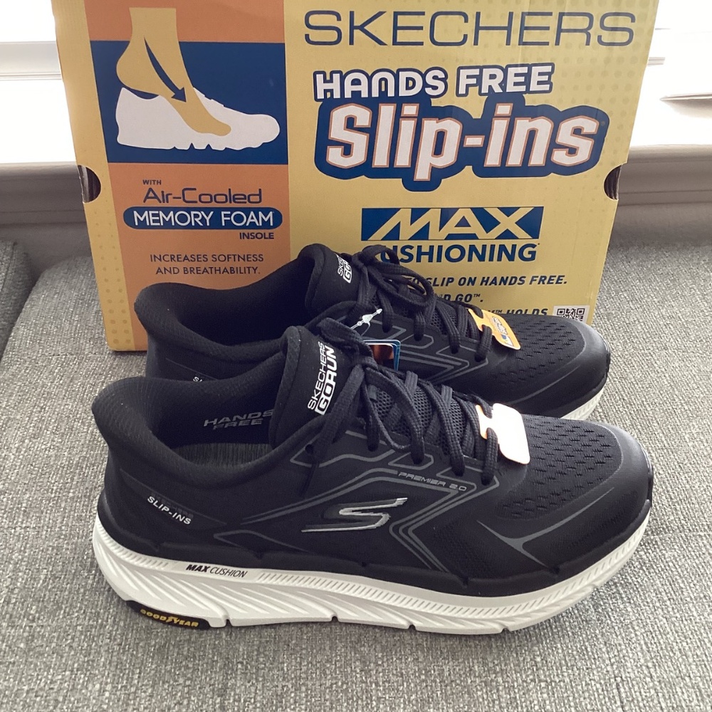 Skechers Women's Max Cushioning Premier 2.0 - Overland Athletic Running Sneakers - Picture 11 of 12